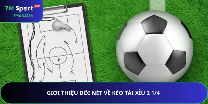 Giới thiệu đôi nét về kèo tài xỉu 2 1/4 