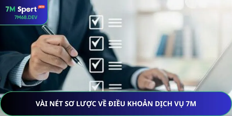 Vài nét sơ lược về điều khoản dịch vụ 7M